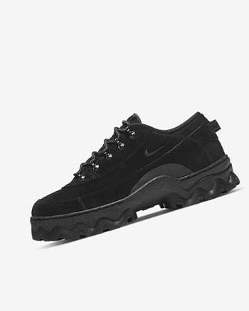 Nike Lahar Low Negros Naranjas Negros Grises Oscuro | MX 5204